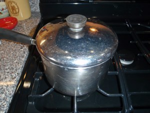 Cover and Boil 1 Minute