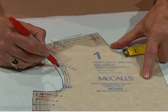 Nancy Zieman shows how to fit a sewing pattern in Solving the Pattern Fitting Puzzle, as seen on the Sewing With Nancy TV Show on PBS.