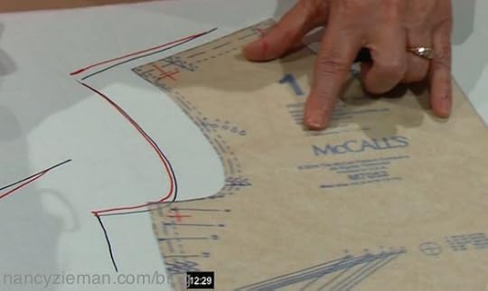 Nancy Zieman shows how to fit a sewing pattern in Solving the Pattern Fitting Puzzle, as seen on the Sewing With Nancy TV Show on PBS.