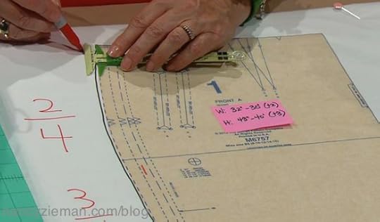 Nancy Zieman shows how to fit a sewing pattern in Solving the Pattern Fitting Puzzle, as seen on the Sewing With Nancy TV Show on PBS.