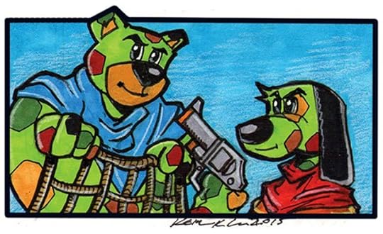 Big Time Heroes: Forrest & Scout - Art By Keir Knikia Lyles