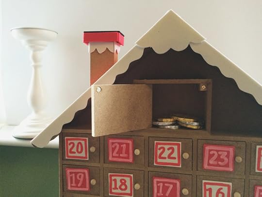 Crafting a Christmas Countdown Made Peachy 