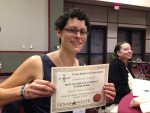 Dorothy Lawrenson won the Best Graduate Student Paper award. Congratulations, Dorothy!