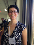 Dorothy Lawrenson after delivering her great paper