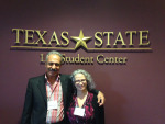 With a new friend: Dr. Adnan Kadhim came all the way from Jordan for the conference!
