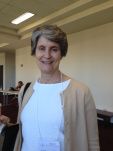 Cathy Jaffe helped to represent the dynamic Spanish Department