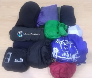 Minimalist Packing List for World Travel - Survive Travel - Main Pack Main Compatment