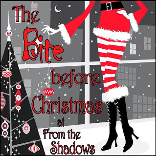 The Bite Before Christmas paranormal book giveaway at From the Shadows win blood and mistletoe
