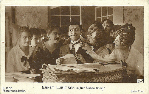 Ernst Lubitsch in Der Blusenkönig