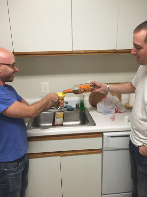 Smuggling whiskey on board cruise in empty Listerine bottle