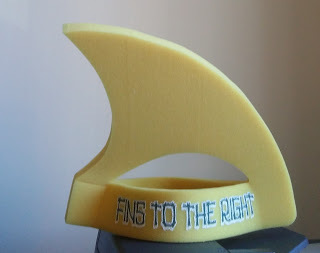 Shark fin hat from Margaritaville