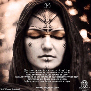 Giten quote card + Inner woman + Wild woman