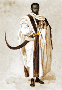 A 19th Century nobleman of Ethiopia -- the population most impacted by the backflow
