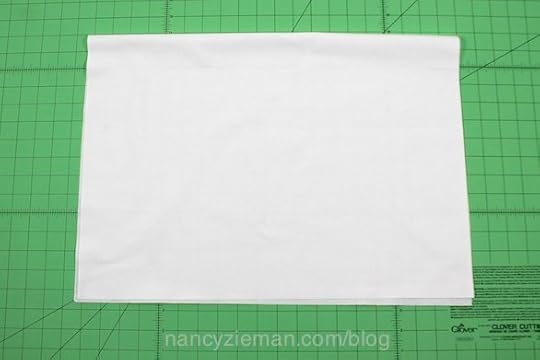 Nancy Zieman shows how to make a travel pillow insert