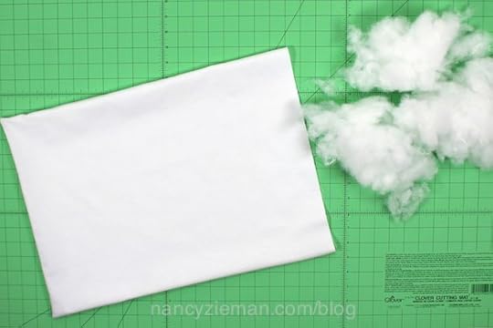 Nancy Zieman shows how to make a travel pillow insert