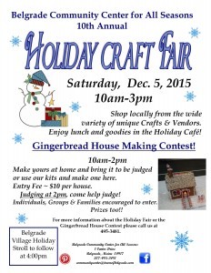 Gingerbread House Making and Craft Fair 2015