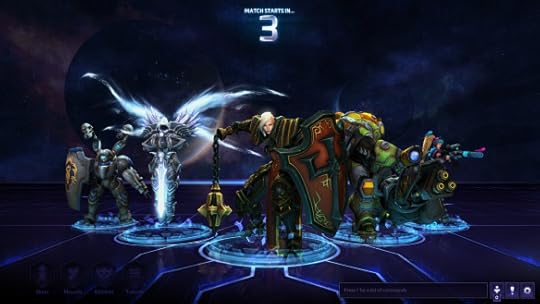 Zoning into a Heroes of the Storm match as Johanna