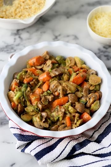 Roasted Vegetable Winter Crumble