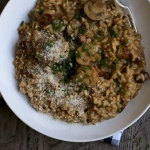Sausage and Mushroom Risotto