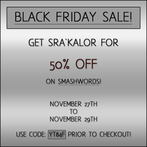 Sra'kalor 50%off 