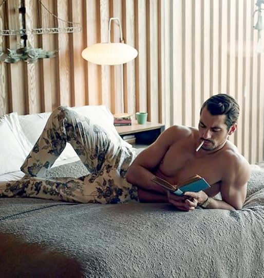 david-gandy- read book