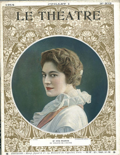 373 (VII-1914). Ève Francis (Le Théâtre; 373)