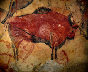 It's a shame the paleolithic artist of this buffalo didn't think to paint friends and family.