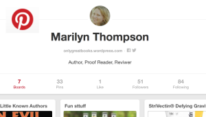 Marilyn Thompson's Pinterest Page