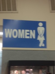 Blog Bathroom Sign