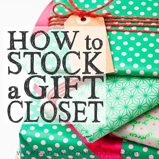 How to Stock a Gift Closet Square 1