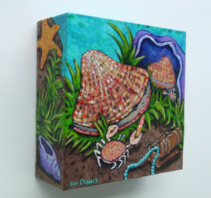 Glam Clam (gallery wall view)