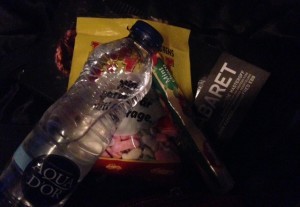 Godis! Bilar och mintchoko.