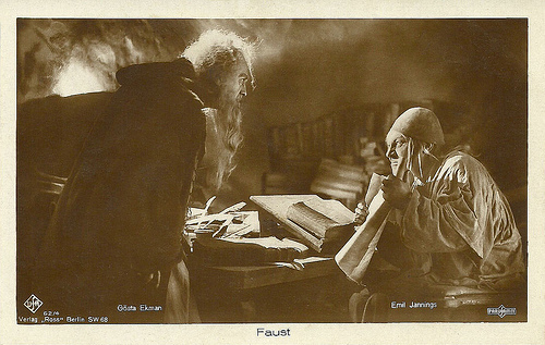 Gösta Ekman, Emil Jannings, Faust