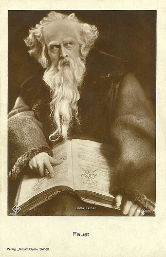 Gösta Ekman, Faust