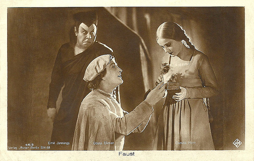 Gösta Ekman, Emil Jannings, Camilla Horn, Faust