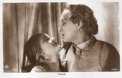 Camilla Horn and Gösta Ekman in Faust (1928)
