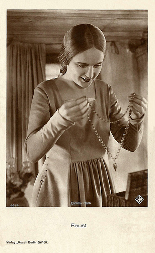Camilla Horn in Faust