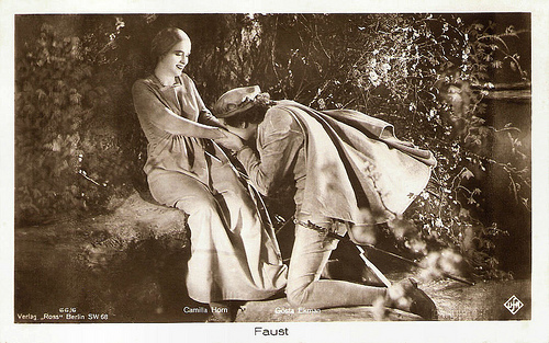 Gösta Ekman, Camilla Horn, Faust