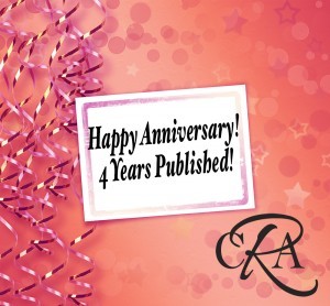Greeting card with ribbons on a beautiful background with bokeh effect