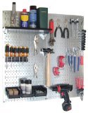 Wall Control 30-WGL-200GVB Galvanized Steel Pegboard Tool Organizer