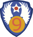 Shoulder patch of US Ninth Air Force