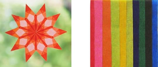 Please note that the star in this photo is slightly different than the one you'll be making. Can you see why?