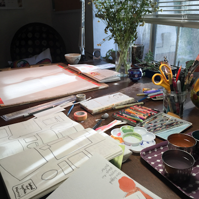 Cynthia Morris art studio journal