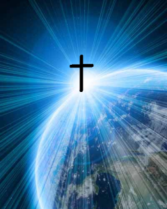 Cross and world