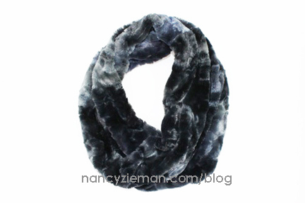 FREE! Faux Fur Infinity Scarf Sewing Tutorial by Team NZP