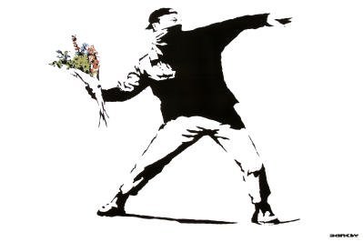 Banksy says: choose your missile wisely