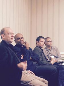 Juan Obario, Suren Pillay, Manuel Scwhab and Adam Branch. 