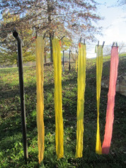 dyeing linen--yellows and madder