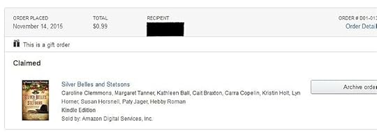 Digital Order Claimed winner's name blacked out