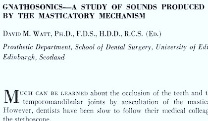 gnathosonics